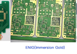 Is gold used in circuit boards?